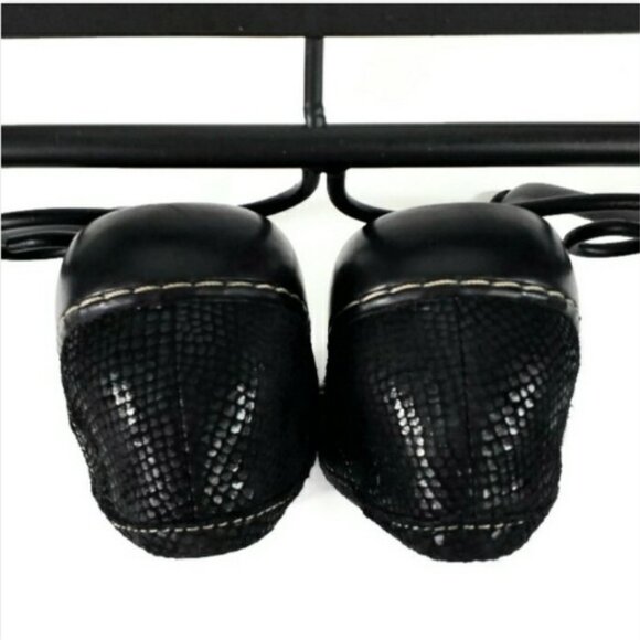 Clarks Collection Tasseled Loafer Womens Black Interest Reptilian Print 11N - Picture 12 of 13